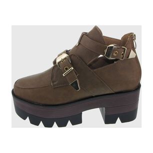 Botin Verano Camel Via Franca Art. 5bt1702camel